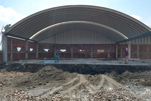 Proyecto de arcotecho 14 — instalación realizada