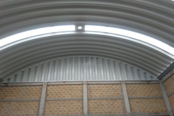 Proyecto de arcotecho 10 — instalación realizada