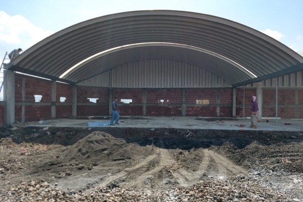 Proyecto de arcotecho 14 — instalación realizada
