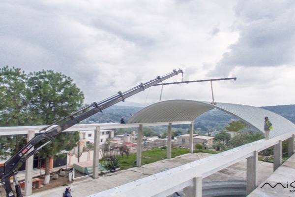 Proyecto de arcotecho 3 — instalación realizada