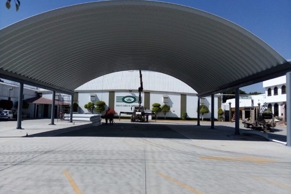 Proyecto de arcotecho 5 — instalación realizada