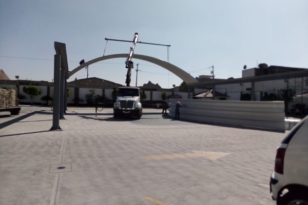 Proyecto de arcotecho 6 — instalación realizada